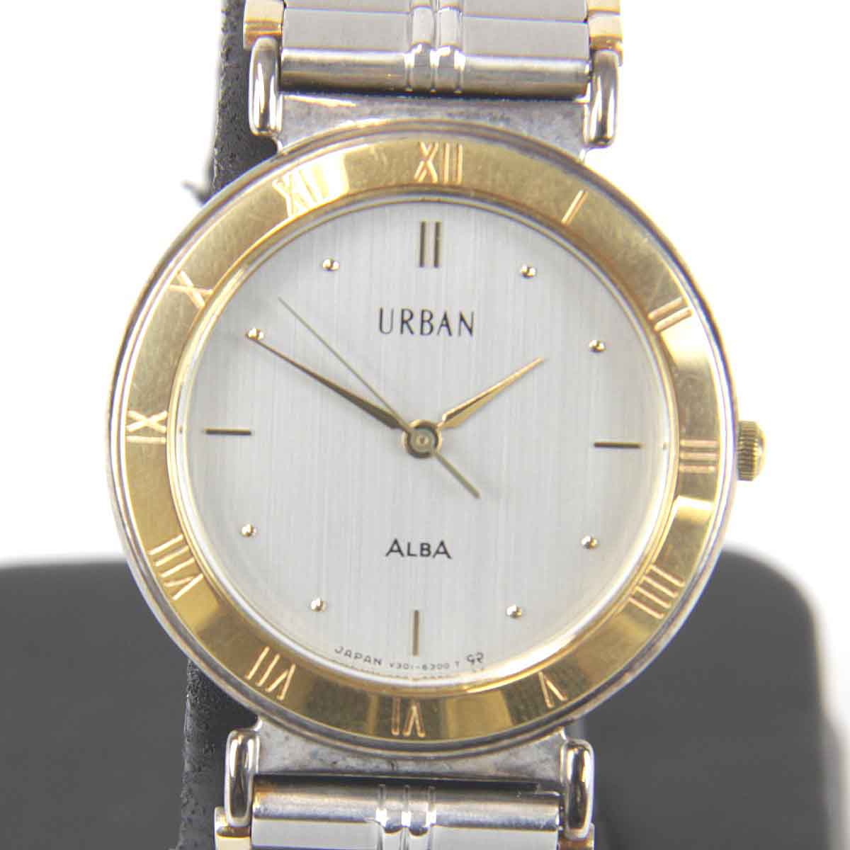 ジャンク『不動』 SEIKO アルバ URBAN V301-6140 不動品 腕時計 クォーツ メンズ【中古】