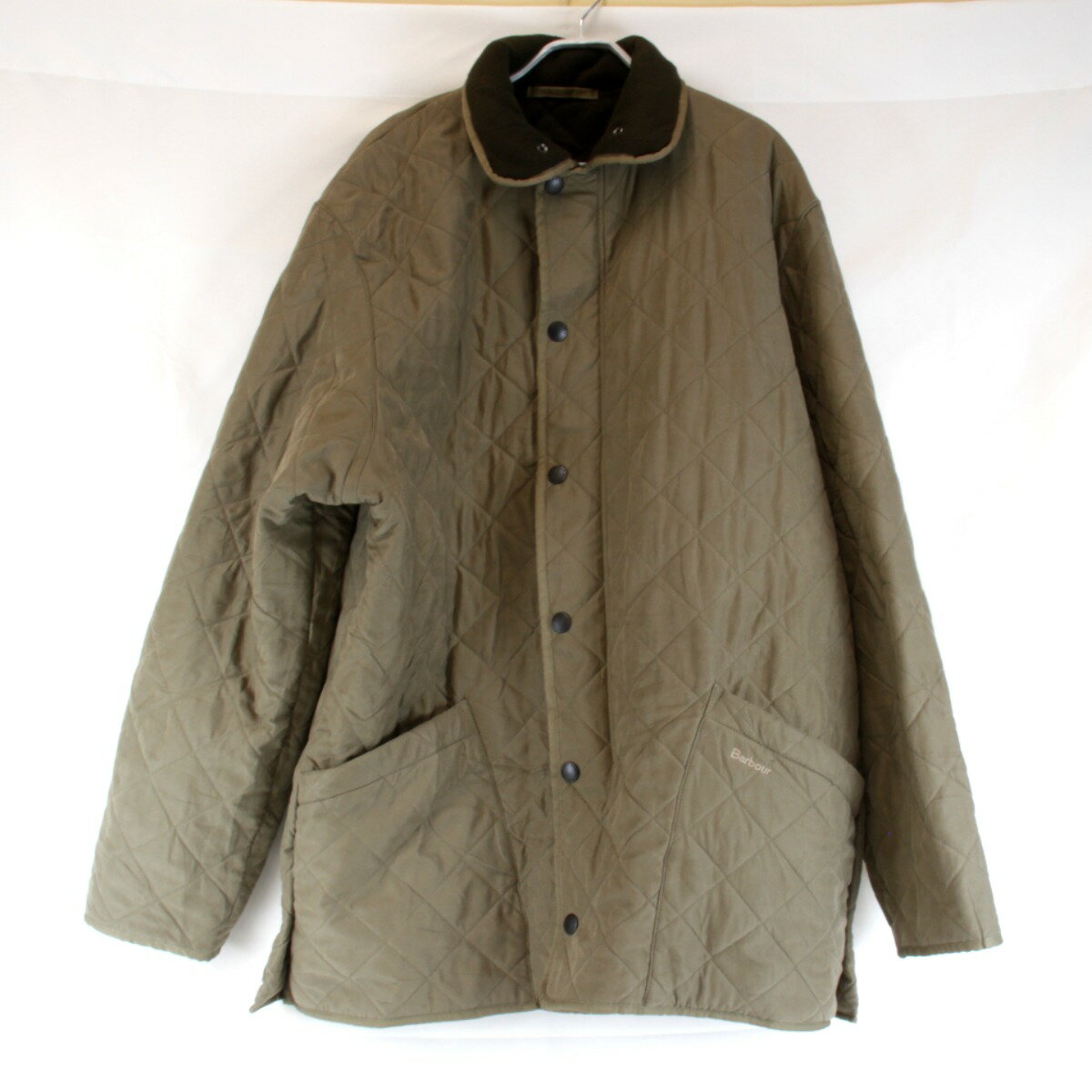 『USED』 Barbour バーブァー XLサイズ コート カーキ レディース【中古】