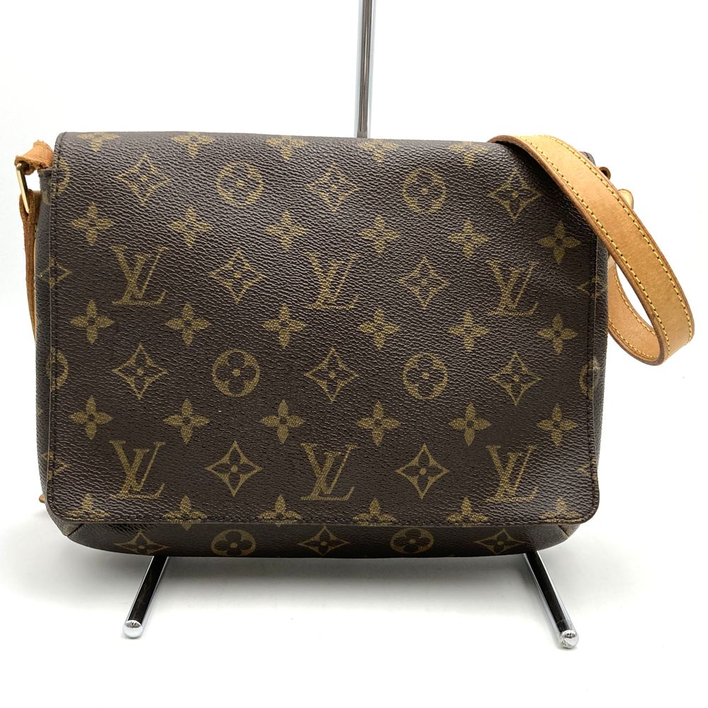 LOUIS VUITTON ルイ・ヴィトン M51257 ミュゼットタンゴ ショルダーバッグ モノグラム PVC ブラウン レディース メンズ 【中古】【ELGZN】