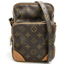 6/30まで!!ヴィトンセール/【ベタ無し】LOUIS VUITTON ルイ・ヴィトン モノグラム アマゾン M45236 ショルダーバッグ モノグラムキャンバス ブラウン 茶 レディース メンズ【中古】(4)
