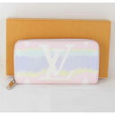 美品『USED』 LOUIS VUITTON ルイ・ヴィトン エスカル ジッピーウォレット M69110 長財布 レザー パステル レディース【中古】