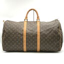 LOUIS VUITTON ルイ・ヴィトン M41424 キーポル55 ボストンバッグ モノグラムキャンバス ブラウン 茶 レディース メンズ ファッション U...