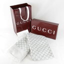 美品『USED』 GUCCI グッチ 809226 3GC46 ショール ウール/シルク ホワイト レディース【中古】
