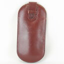 『USED』 BALLY バリー メガネケース レザー ワインレッド ユニセックス 差し込み式【中古】