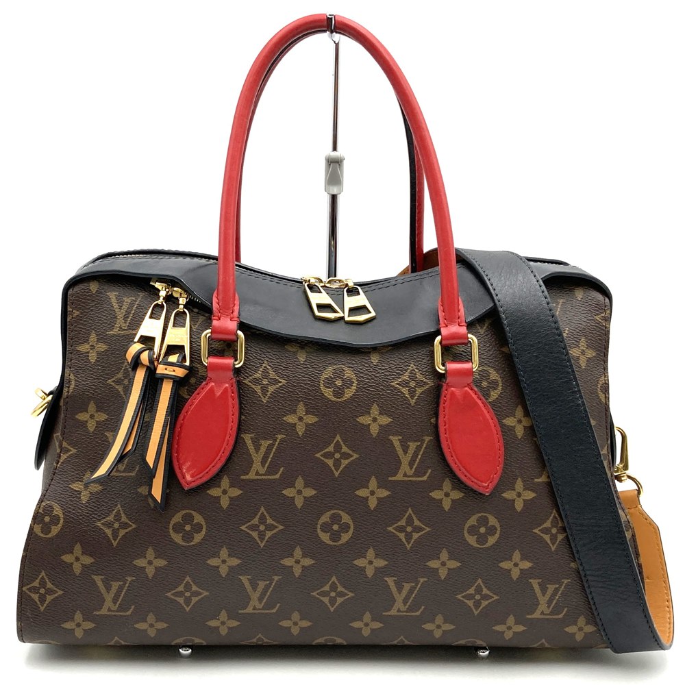乐天商城 - LOUIS VUITTON ルイ・ヴィトン M41454 テュイルリートート ハンドバッグ ショルダーバッグ 2way モノグラム ブラウン レディース【中古】