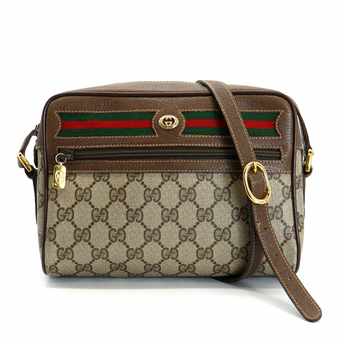 樂天商城 - GUCCI グッチ ショルダーバッグ GGスプリーム シェリー レザー オールド ヴィンテージ レディース【中古】