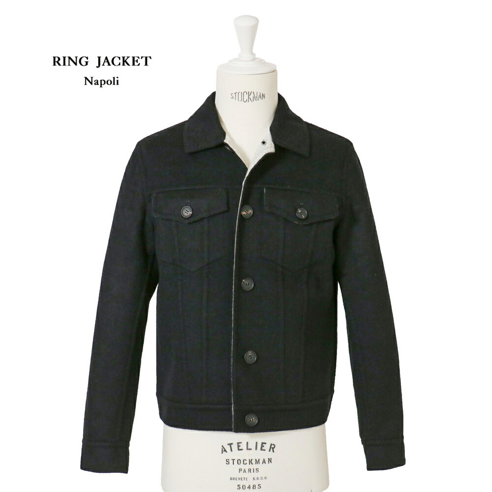 RING JACKET Napoli ダブルフェイスカシミヤ 3rdタイプジャケット