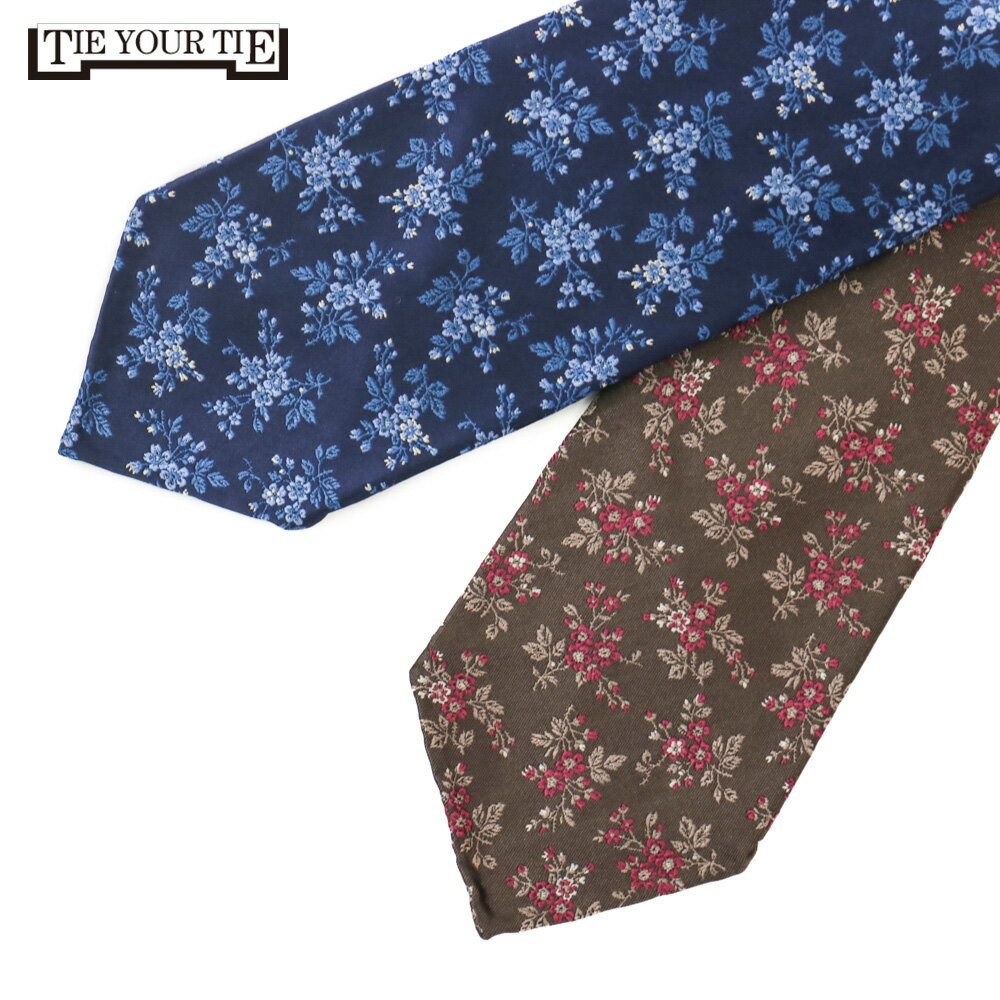 TIE YOUR TIE タイユアタイ ジャガードタイ SETTEPIEGHE