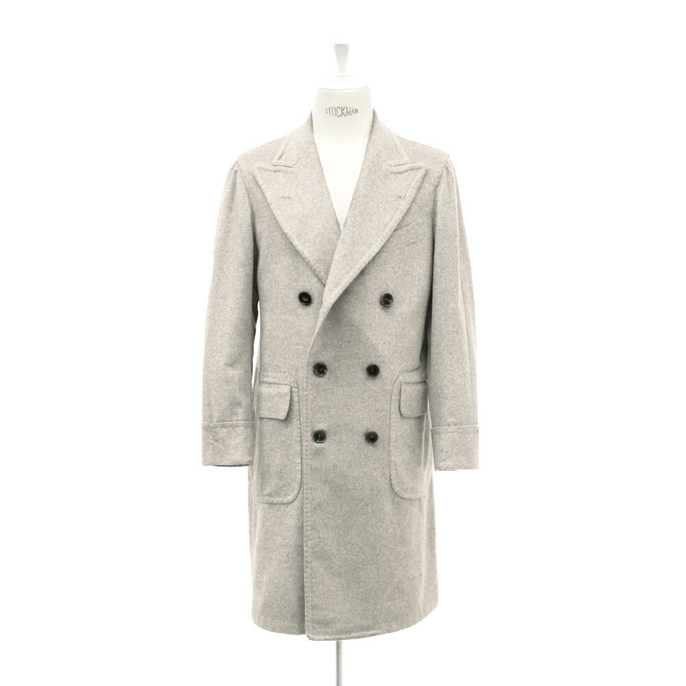 ハンドメイド カシミヤ×ミンク ポロコート