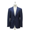 カシミヤ×シルク ネイビージャケット Model No-286