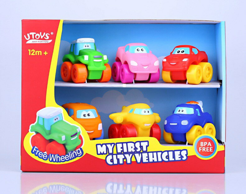 ミニカー 6台 ベビーおもちゃ 子供向け 作業車模型 赤ちゃんおもちゃ 知育玩具 赤ちゃん 入園祝い 子供用 女の子 男の子 誕生日