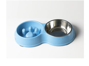 【送料無料】ペットボウル 犬 いぬ用 Dopet ペット食器 ダイエット 早食い防止 健康管理 ペット フードボウル 滑り止め付 小型犬【4色選択】