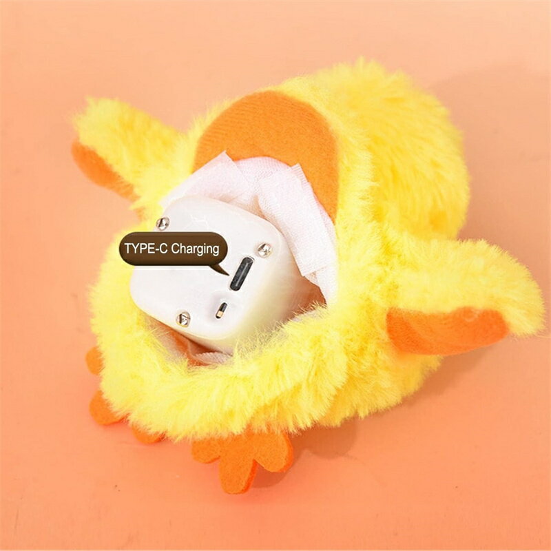 猫 おもちゃ 猫じゃらし ねこじゃらし 猫 おもちゃ 電動 はばたくアヒル 面白いプレゼント 犬知育玩具 ぬいぐるみのアヒルの子 猫 おもちゃ 人気 ペットおもちゃ 猫おもちゃ自動 ひとり遊び 3