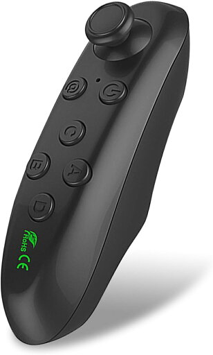 VRリモコン コントローラースマホ コントローラー bluetooth コントローラー ipad&iphone&Android スマートフォン/タブレット対応 Bluetooth接続 4つのオプションモード TikTokモード/VR 音楽モード/セルフィー ビデオモード/マウスモード 小型 軽量 VRリモコン コントローラースマホ コントローラー bluetooth コントローラー ipad&iphone&Android スマートフォン/タブレット対応 Bluetooth接続 4つのオプションモード TikTokモード/VR 音楽モード/セルフィー ビデオモード/マウスモード 小型 軽量