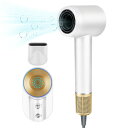YOUMAY ドライヤー 1300W 冷風熱風交互機能 低騒音 軽量 コンパクト 恒温 大風量 速乾 静電気除去 髪守る8種類のモード 持ち運び便利 旅行 日本語取扱説明書付き 一年保証付き(2)