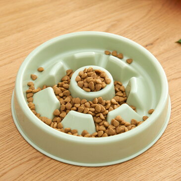 ペット食器 早食い防止食器 猫 犬 滑り止め 健康管理 安全素材 猫用 小型犬 中型犬 大型犬 ペット皿
