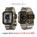 アップルウォッチ バンド クリア ベルト 透明 apple watch series 8 SE2 7 SE 6 5 4 対応 レディース メンズ Lady's Men's 40mm 41mm 44mm 45mm クリアバンド clear band 3