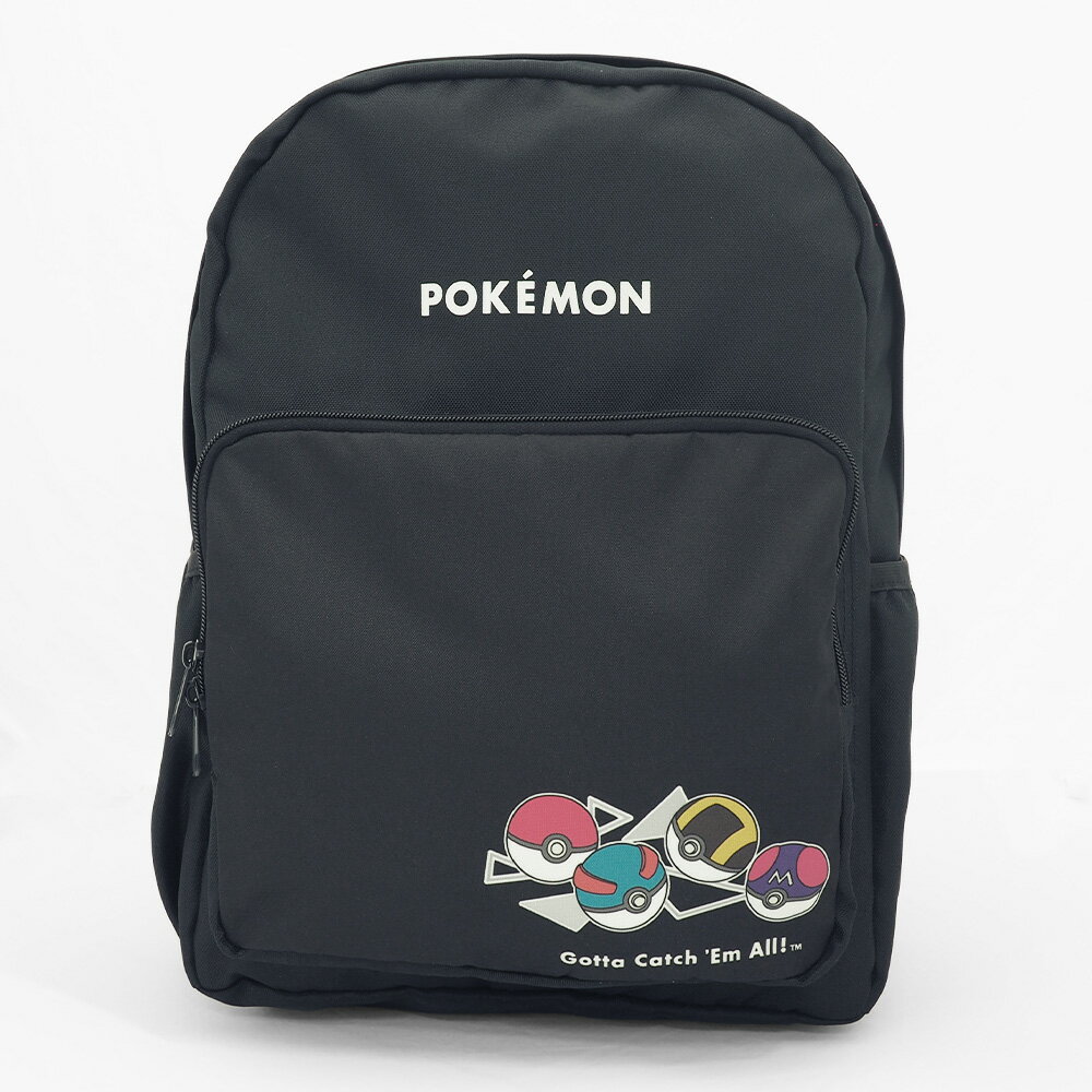 ポケモン レスポー　リュックサック 黒 赤 Pokemon ポケモン リュック 22L 黒 DPK3-4800 : シブヤ文具 - 通販