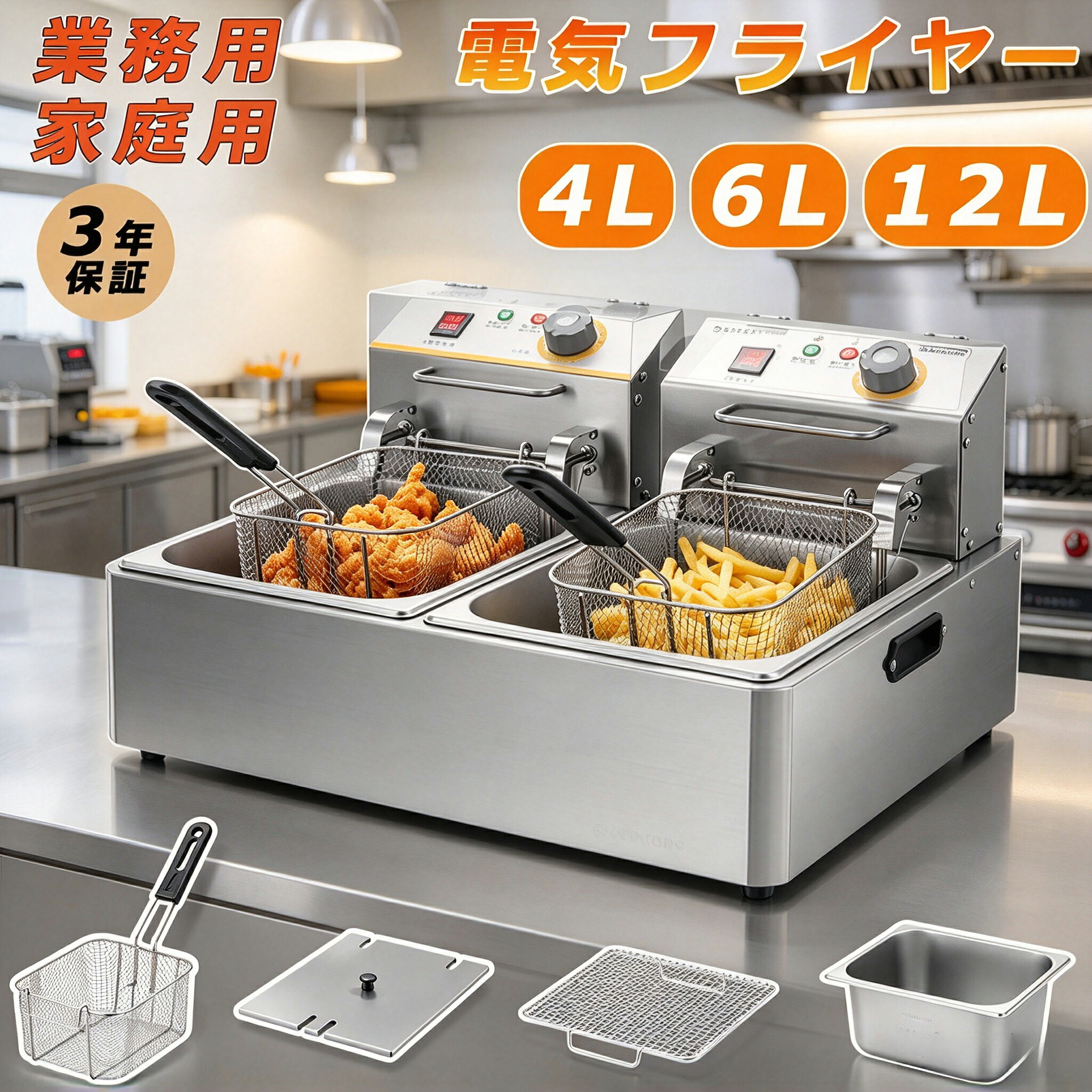 楽天市場】電気フライヤー ディープフライヤーの通販