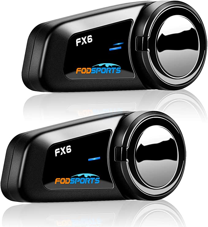 【2021進化版】FODSPORTS バイク インカム FX6 6人通話 bluetooth5.0