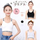 【選べる3枚セット】ジュニアブラ 学生ブラ 胸の成長 健康的 快適 サポート シームレス ブラトップ ナイトブラ 軽量 薄手 インナー ブラジャー スポーツブラ 育乳 マタニティブラ ノンワイヤー ハーフトップ 補正下着 サポート タンクトップ 幅広肩ベルト 軽薄 快適 レース