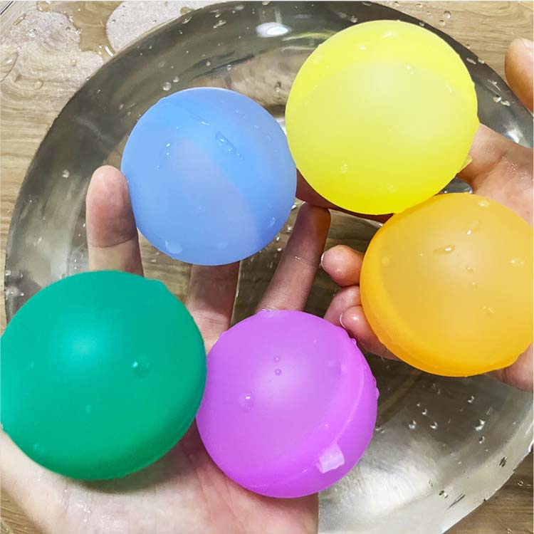 10個入り 水風船 収納袋便利 シリコン スプラッシュボール ウォーターボム 水遊び ...