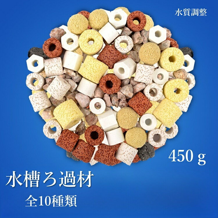 ろ材 フィルター 水槽 高機能 ミネラル 消臭 水質調整 バクテリア 微生物 水 新陳代謝 濾過 ろ過 ろ過材 ろ過機 熱帯魚 金魚 水草 テラリウム ろ材ネット ネット付き バイオボール