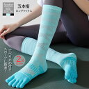 【部分短納期】【選べる2足セット】5本指ソックス レディース 滑り止め付き靴下 五本指 ソックス スノーボード バレーボール ハイソックス アウトドア ウィンタ...