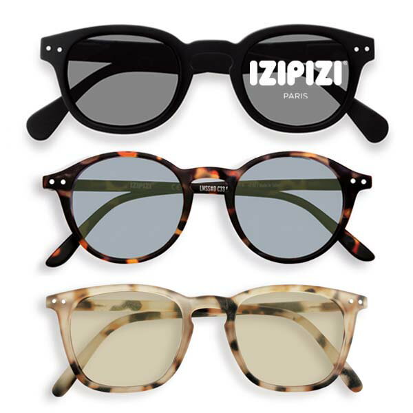 IZIPIZI PARIS 日本限定 サングラス ライトカラー レンズ SUNGLASS 男女兼用 おしゃれ 色眼鏡