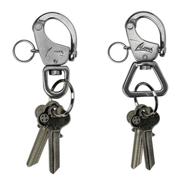 楽天RINKY DINK 楽天市場店【GLOMA NAUTICA】 グローマノーティカ Snap Shackle スナップ シャックル キーホルダー