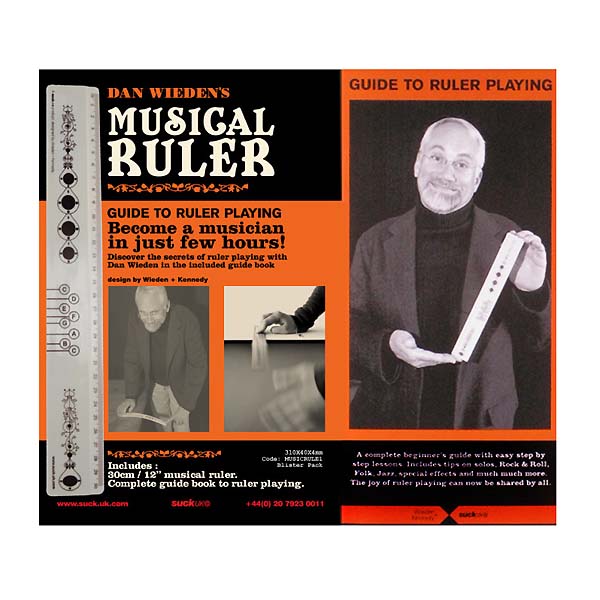 suck UK 【サックUK】ミュージカル ルーラー Musical Ruler 30cm 定規