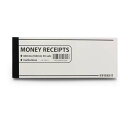 INFIEIGHT 英字 横文字 BC複写式 領収証 MONEY RECEIPTS バックカーボン ヨコ型ヨコ書 50枚組