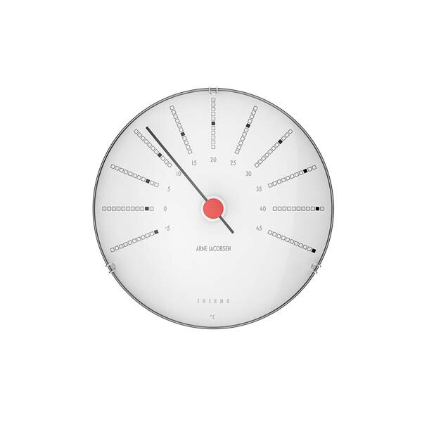 Arne Jacobsen【アルネ ヤコブセン】BANKERS バンカーズ サーモメーター (温度計) 120mm