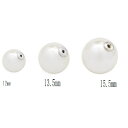 卸売!!選べる3サイズ、ピアスキャッチパール 両耳用 バックポイントキャッチピアスキャッチ アクリルパール 真珠ピアス パールピアス バックポイントキャッチ バ...