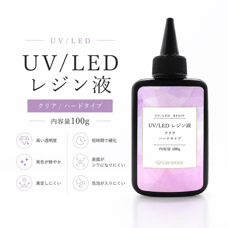 Rinma 高透明・黄変防止 透明 (100g)