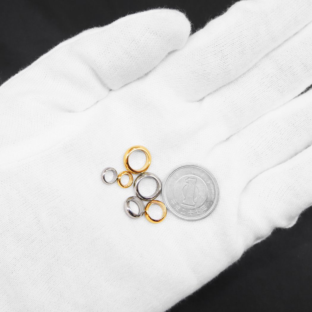 ステンレス製!ロンデル 2個入り ロンデルビー...の紹介画像3