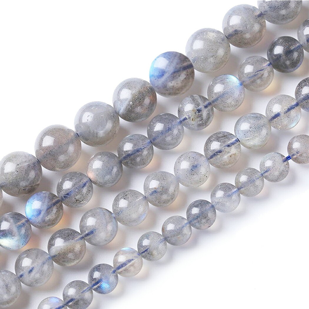 実物撮影あります【天然保証】ラブラドライト天然石連材 高品質 金運 1連 高質 ラブラドライト6mm～12m..