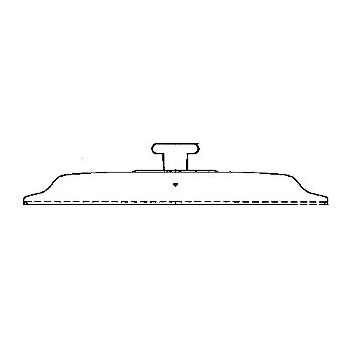 上ふた（ふた取っ手付き）《リンナイ 純正部品》《業務用炊飯器部品》