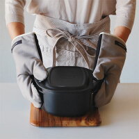 グリルミトン(グレイ×ブラック)