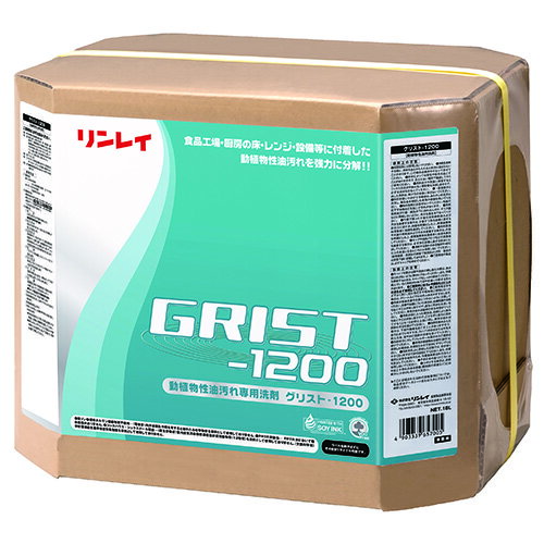 【リンレイ公式通販】 グリスト1200 18L　油汚れ用洗剤 業務用洗剤 大容量 油汚れ落とし 強力洗剤 工場
