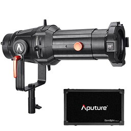 Aputure Spotlight mount 26°スポットライトマウント フォーカシングスポットライトセット ライト整形用 創造式照明調整 3 B-Size GOBO様式 Aputure 120D Mark 2 120D LS C300DIIなどボーウェ