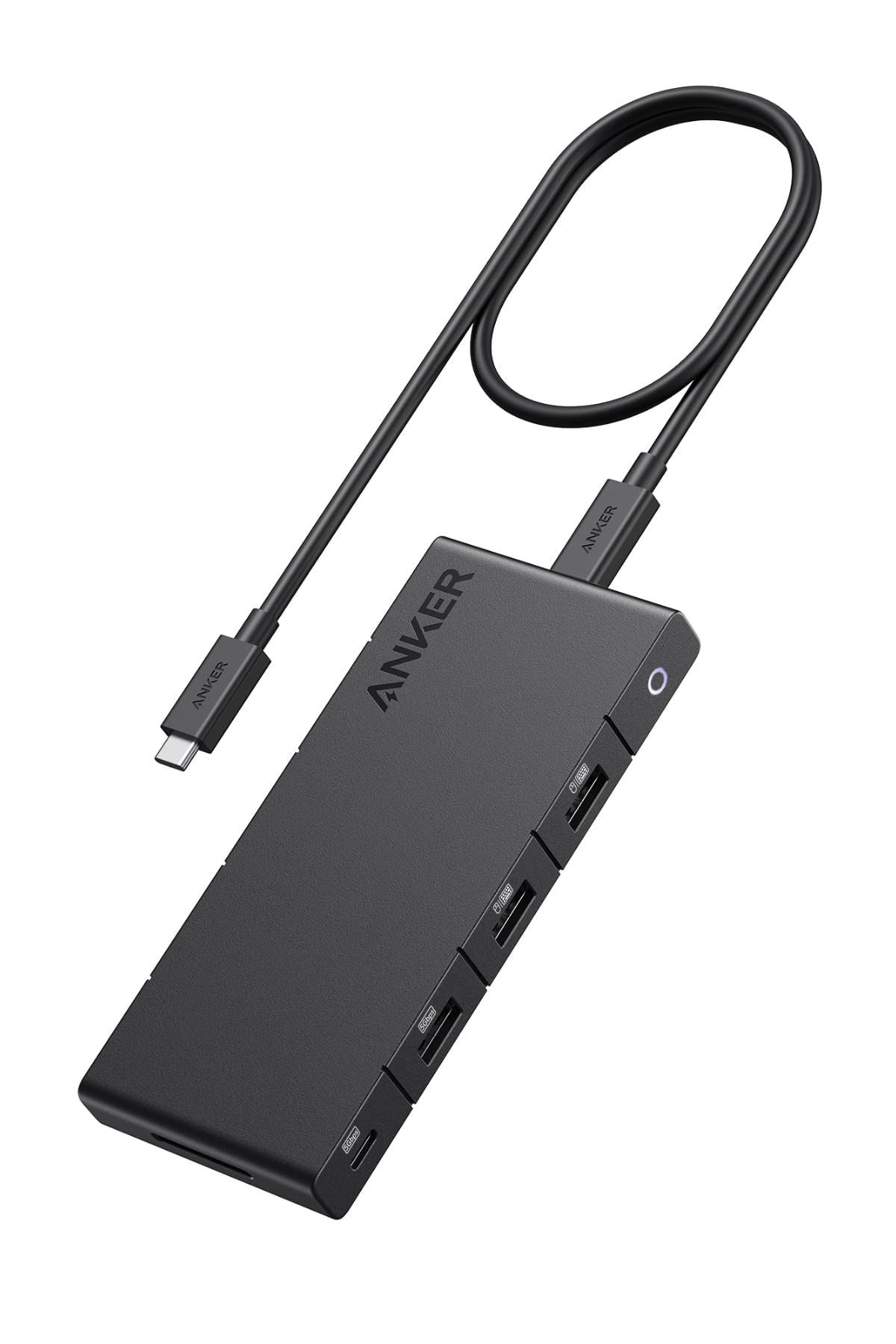 Anker 364 USB-C ϥ (10-in-1, Dual 4K HDMI) 100W USB PDб 4K HDMIݡ 2̽ æ֥ 50cm SDɥå ͥåȥݡ 5Gbps ®ǡž USB-C U