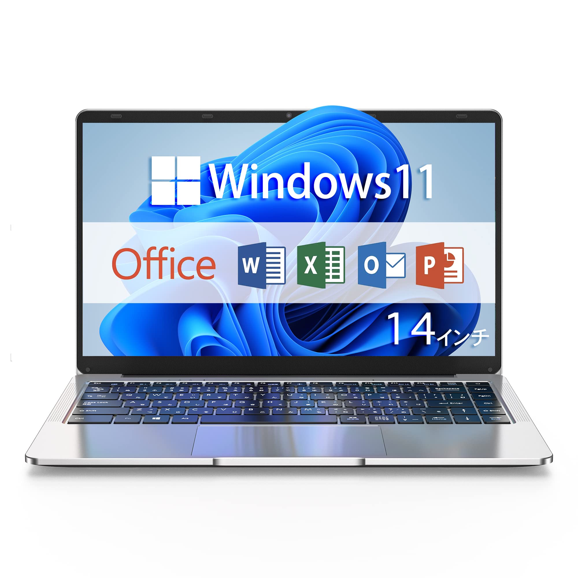 ノートパソコン office搭載 Windows11 VETESA ノートPC 14型液晶/Webカメラ搭載（マイク内蔵）/USB3.0/miniHDMI/5G WIFI搭載/豊富な接..