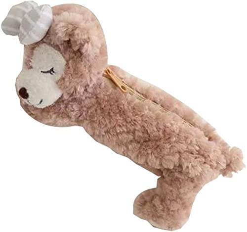 YHXJ 可愛い ぬいぐるみ ペンケース ペンポーチ 筆箱 コスメポ-チマルチポーチスメケース 文房具 おも..