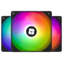Thermalright TL-C12C-S CPUファン 120mm ARGBケースクーラーファン、4ピンPWM静音コンピュータファン、S-F(2)