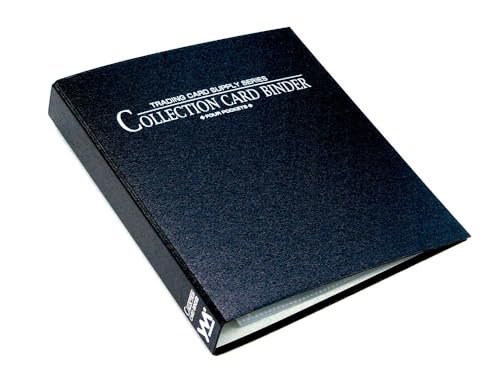 やのまんYanoman コレクションカードバインダー 4ポケット ブラック