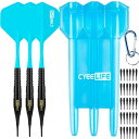 CyeeLife 16g 純銅のソフトチップダーツセッ+ケース ホルダー+30 ティップ 入門級家庭用ダーツ