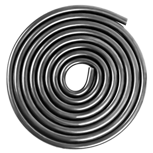 Shineyoo シリコンホース 4mm 4mmX3m ブラック 肉厚3mm 耐熱 汎用 シリコンほーす バキュームホース 車..