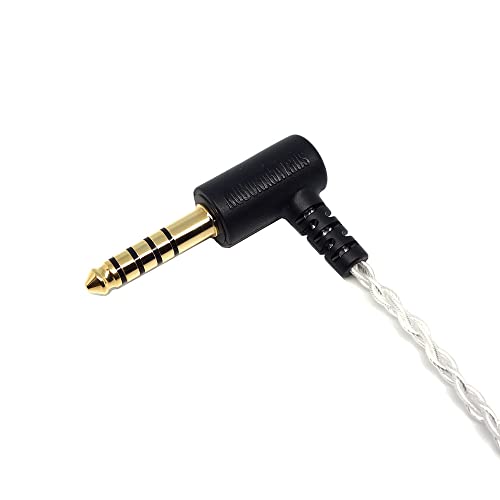 NOBUNAGA Labs entry かぐら Kagura 4芯OFC線銀メッキ4.4mm?字型バランスプラグ/MMCXNLE-KAG