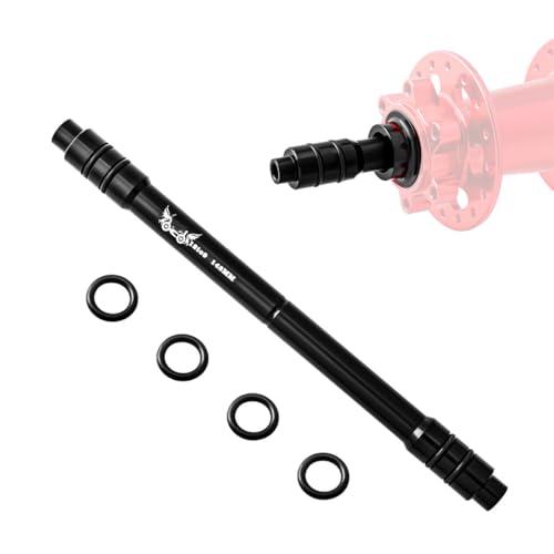 HOUSON 自転車スルーアクスルアダプター、マウンテンバイク自転車後輪ハブ用自転車スルーアクスルクイックリリース変換アダプター 12 mm ア